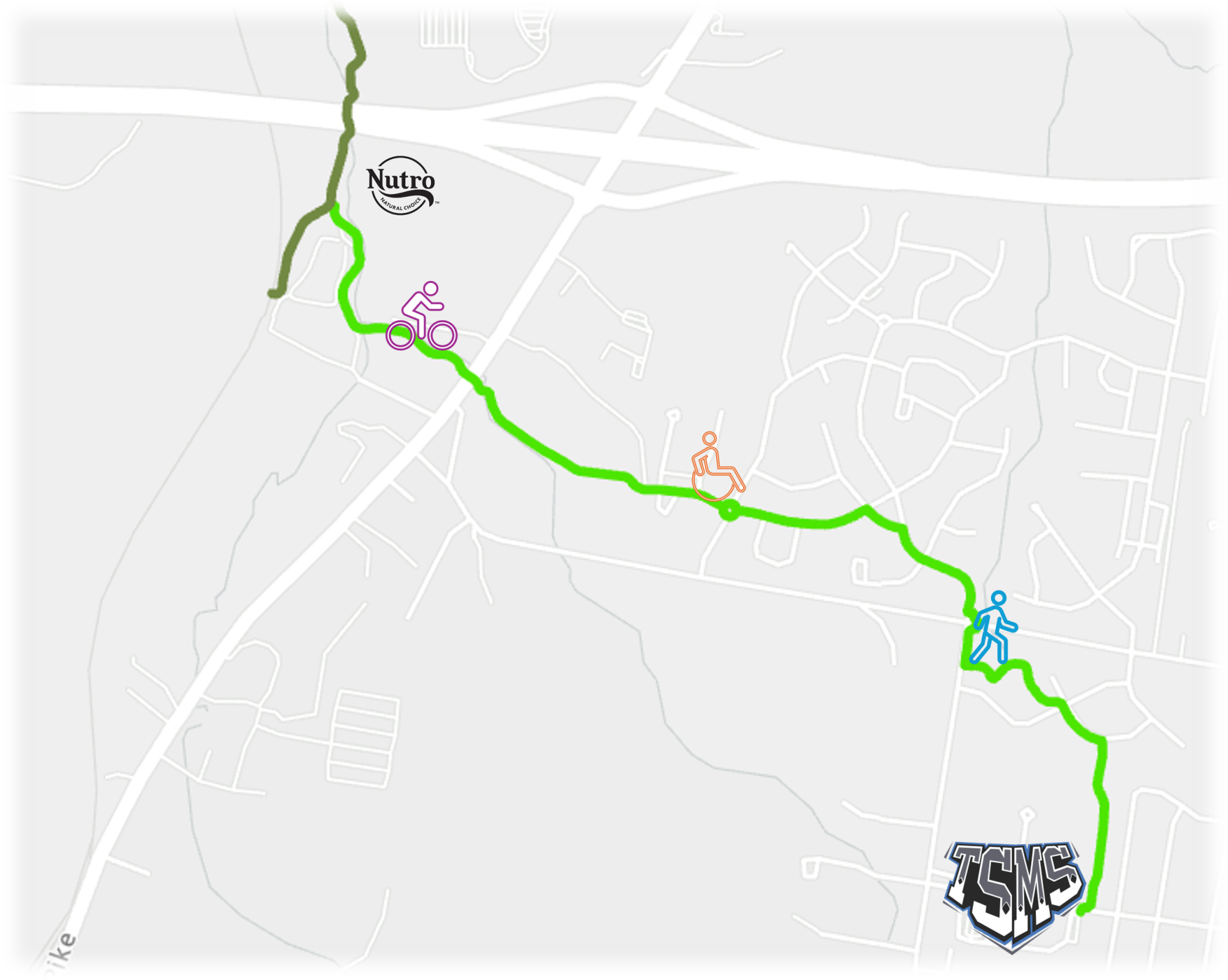 Greenway Trail Map
